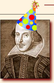 Happy Birthday, Shakespeare!