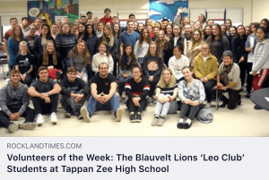 Leo Club photo from Rockland County Times