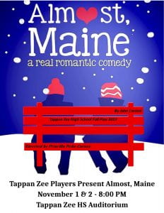 Poster for Almost, Maine play