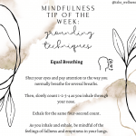 Mindfulness Tips
